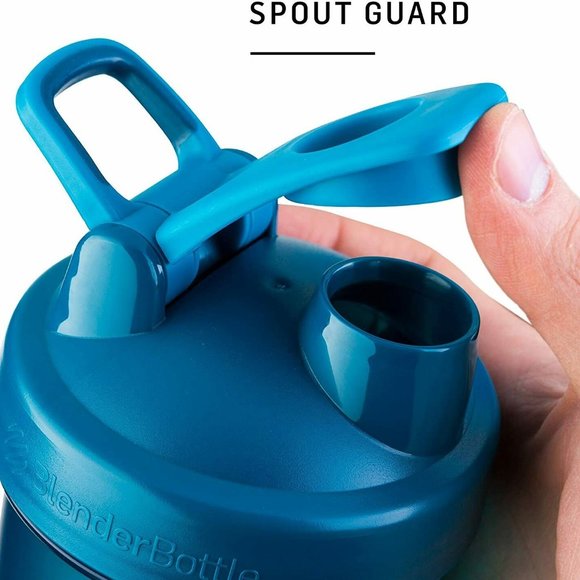 BlenderBottle Classic 28 oz Plum Shaker Cup with Flip-Top and Wide Mouth Lid - Picture 3 of 16